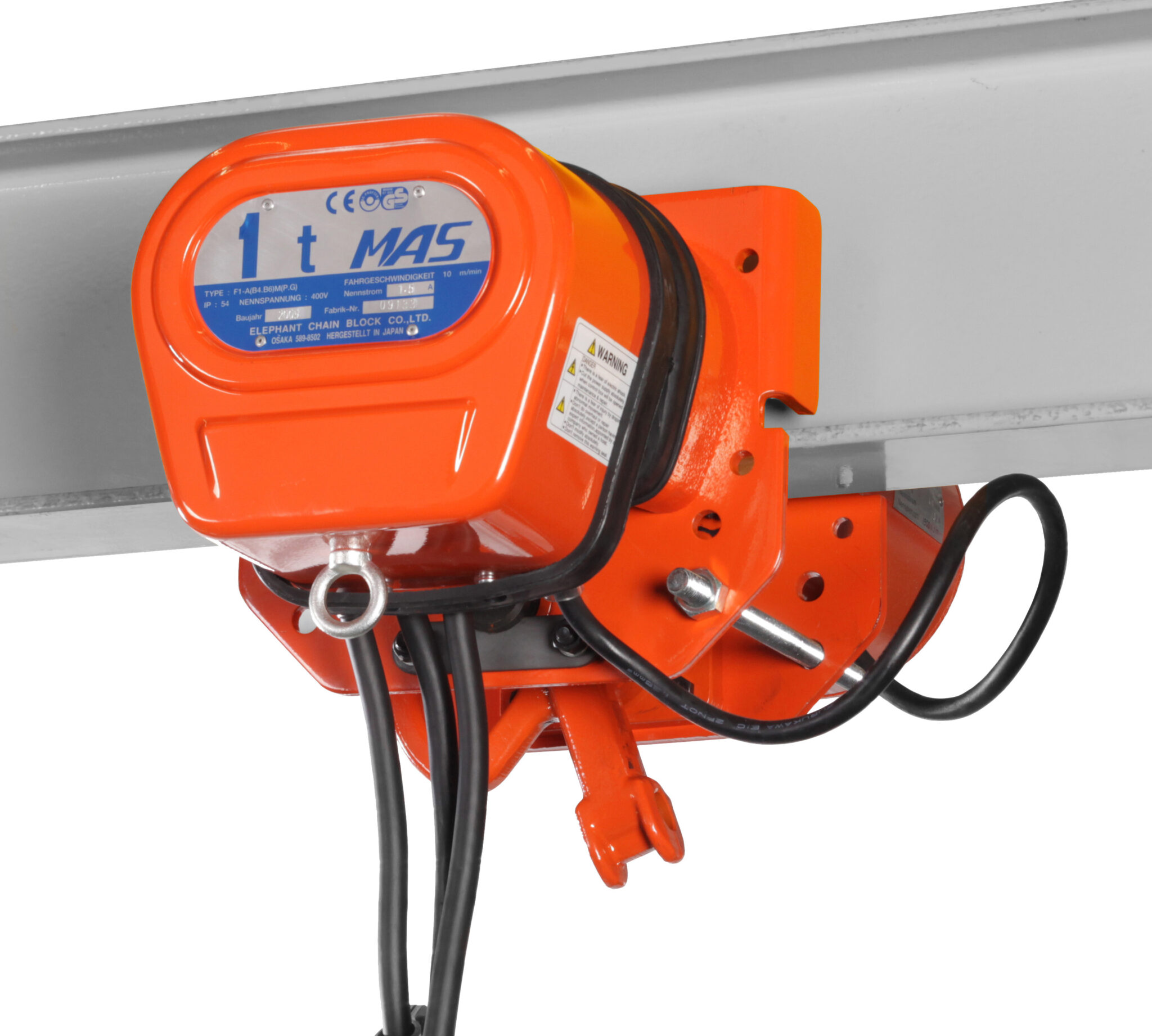 Loopkat 10to MAS elektrische loopkatten - ASAV