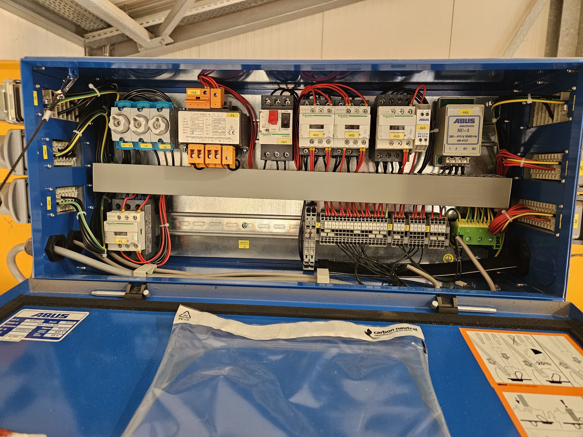 ABUS bovenloopkraan 12,5t